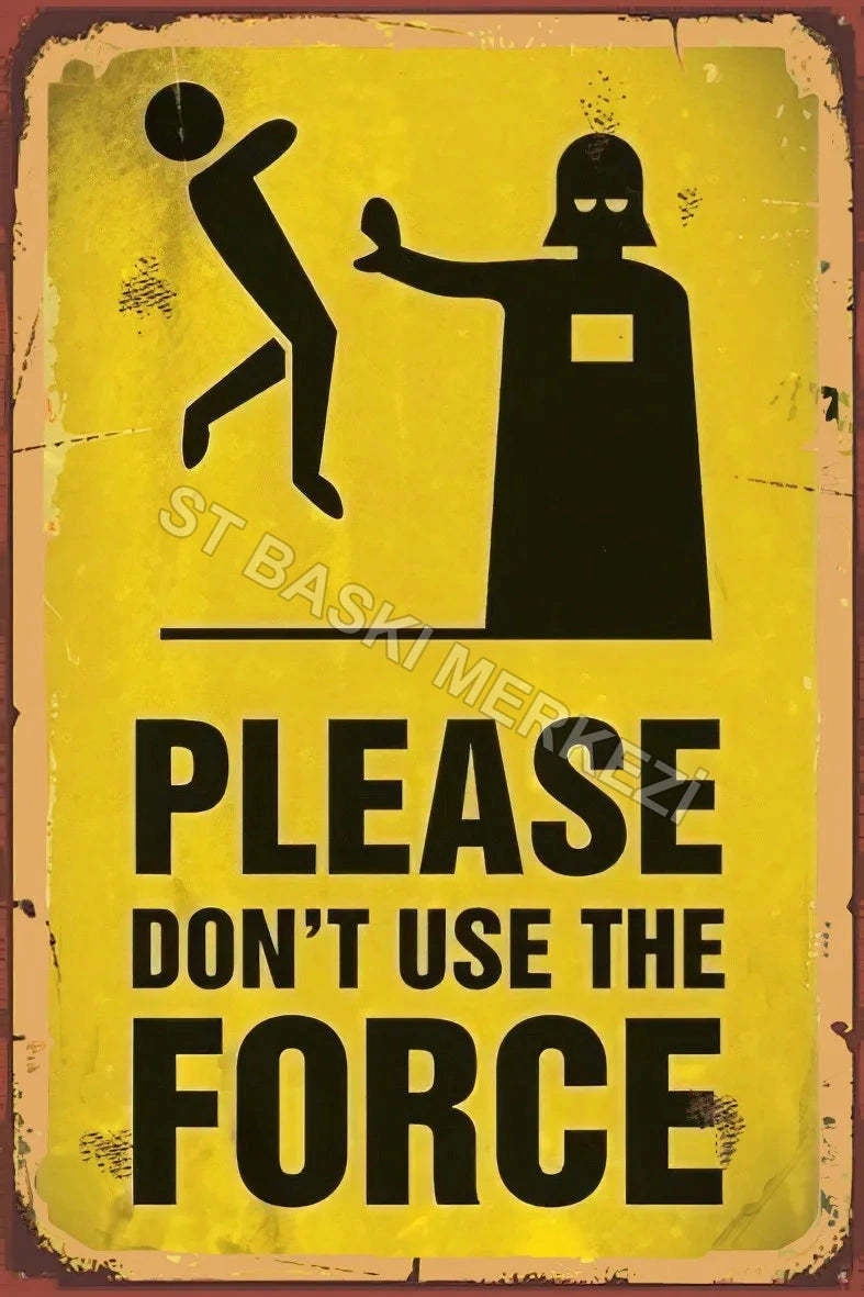 Force Retro Ahşap Poster No:866