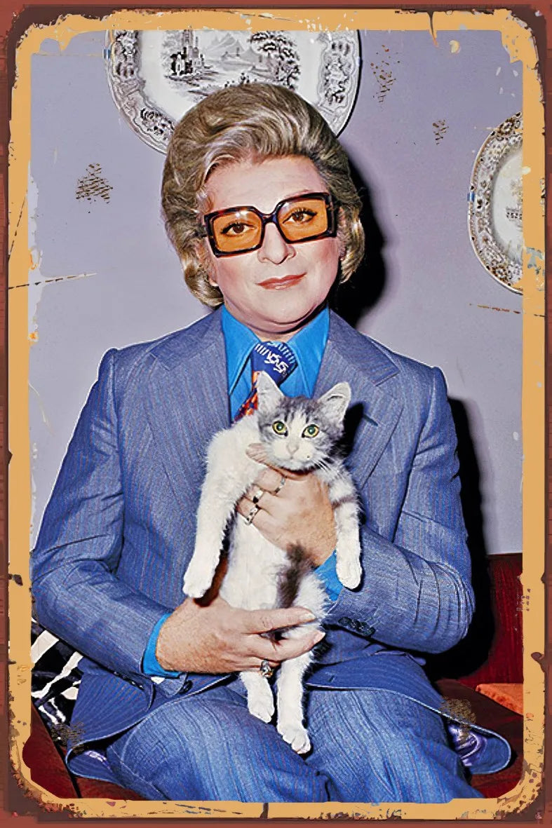 Zeki Müren Retro Ahşap Poster No:921
