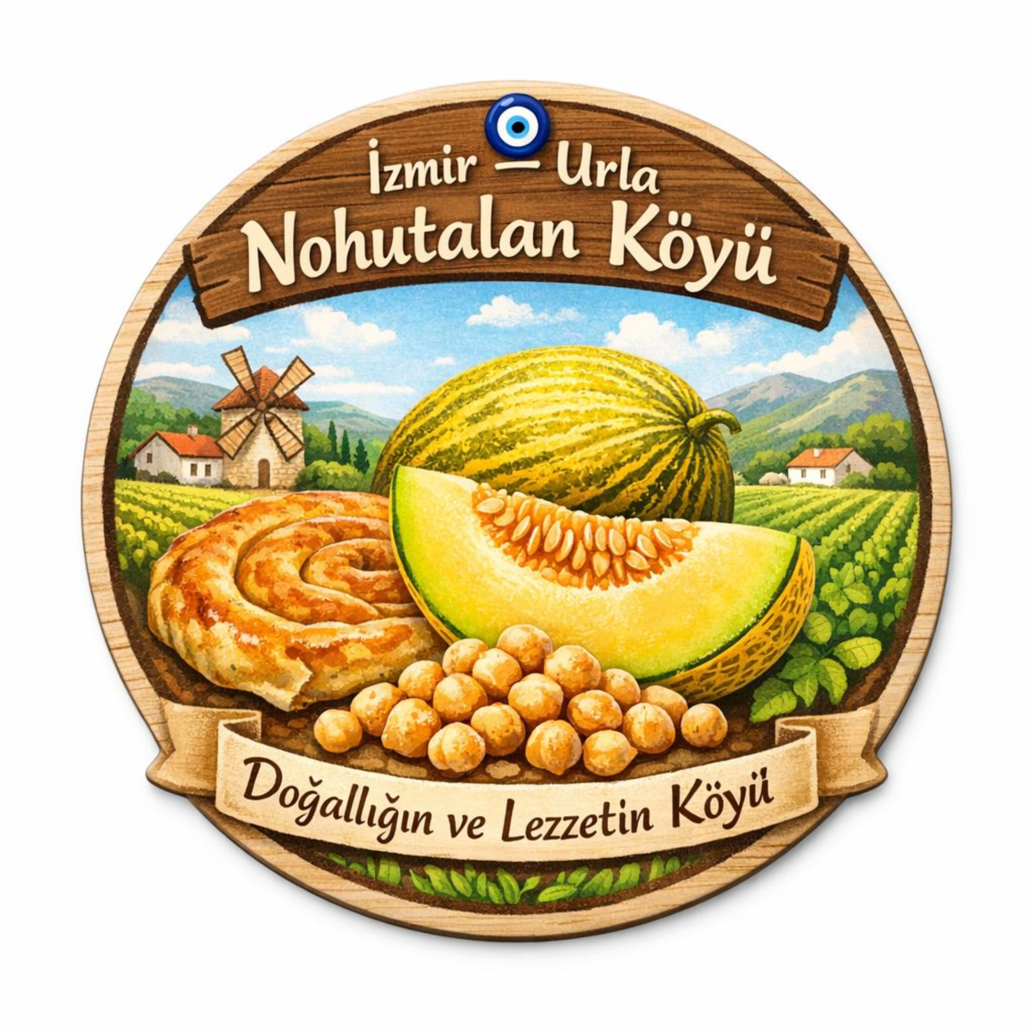 Ahşap magnet ürün görseli