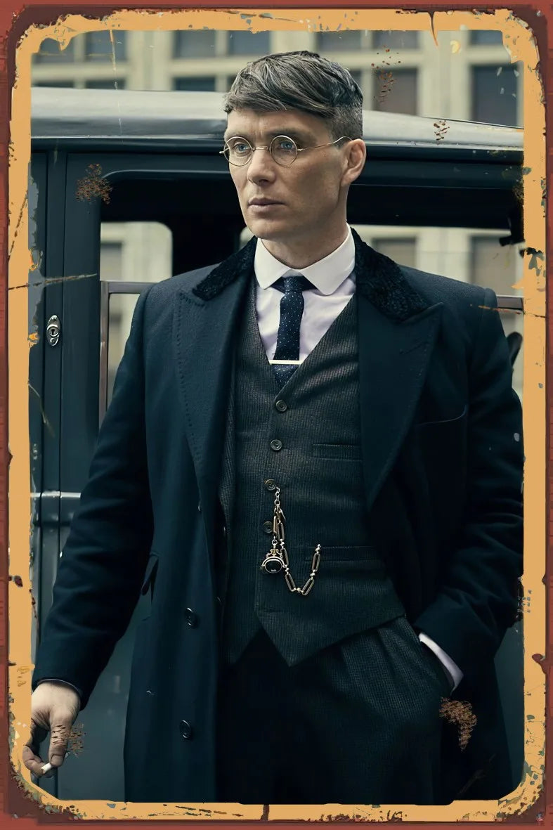 Peaky Blinders Retro Ahşap Poster No:951