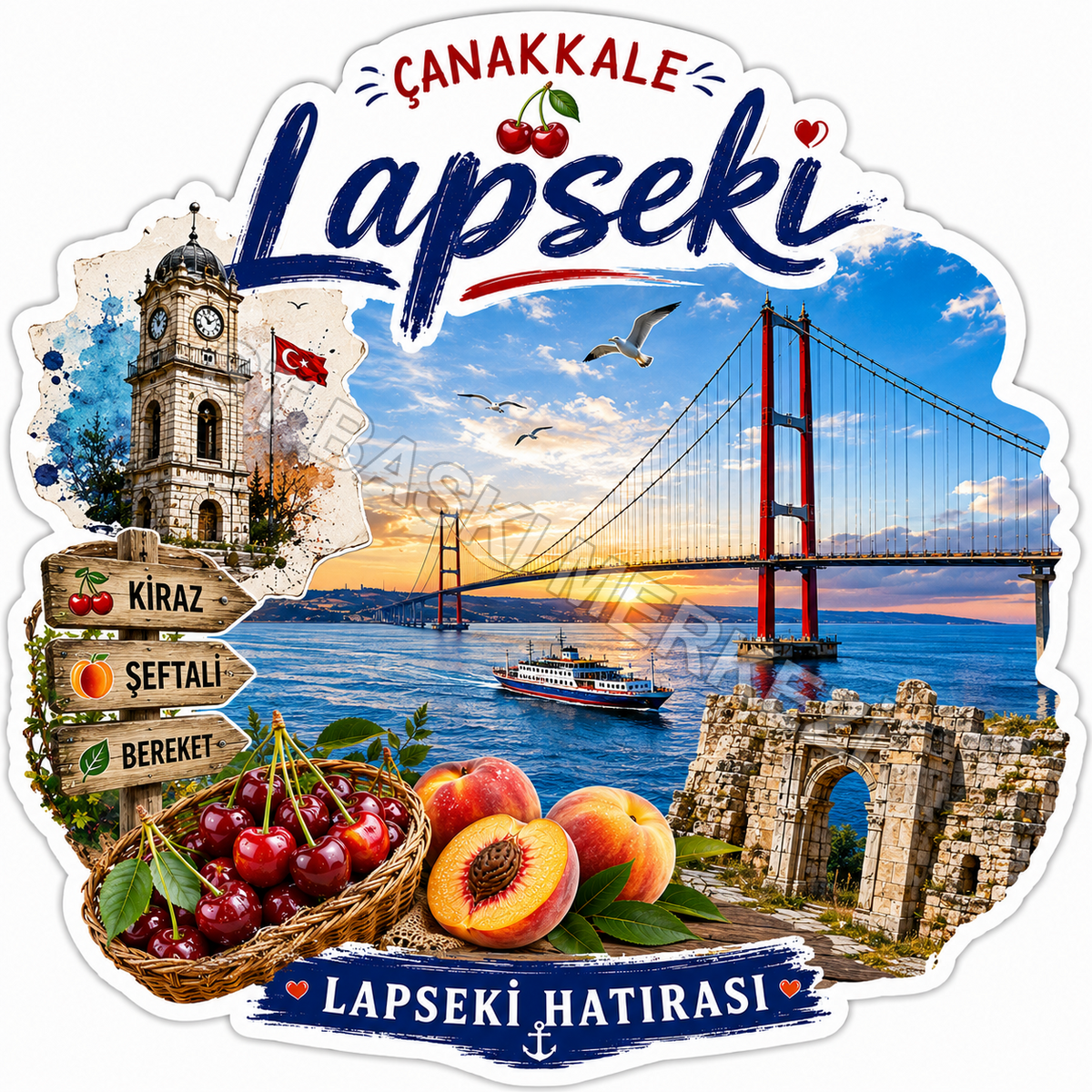 Ahşap Magnet ürün görseli