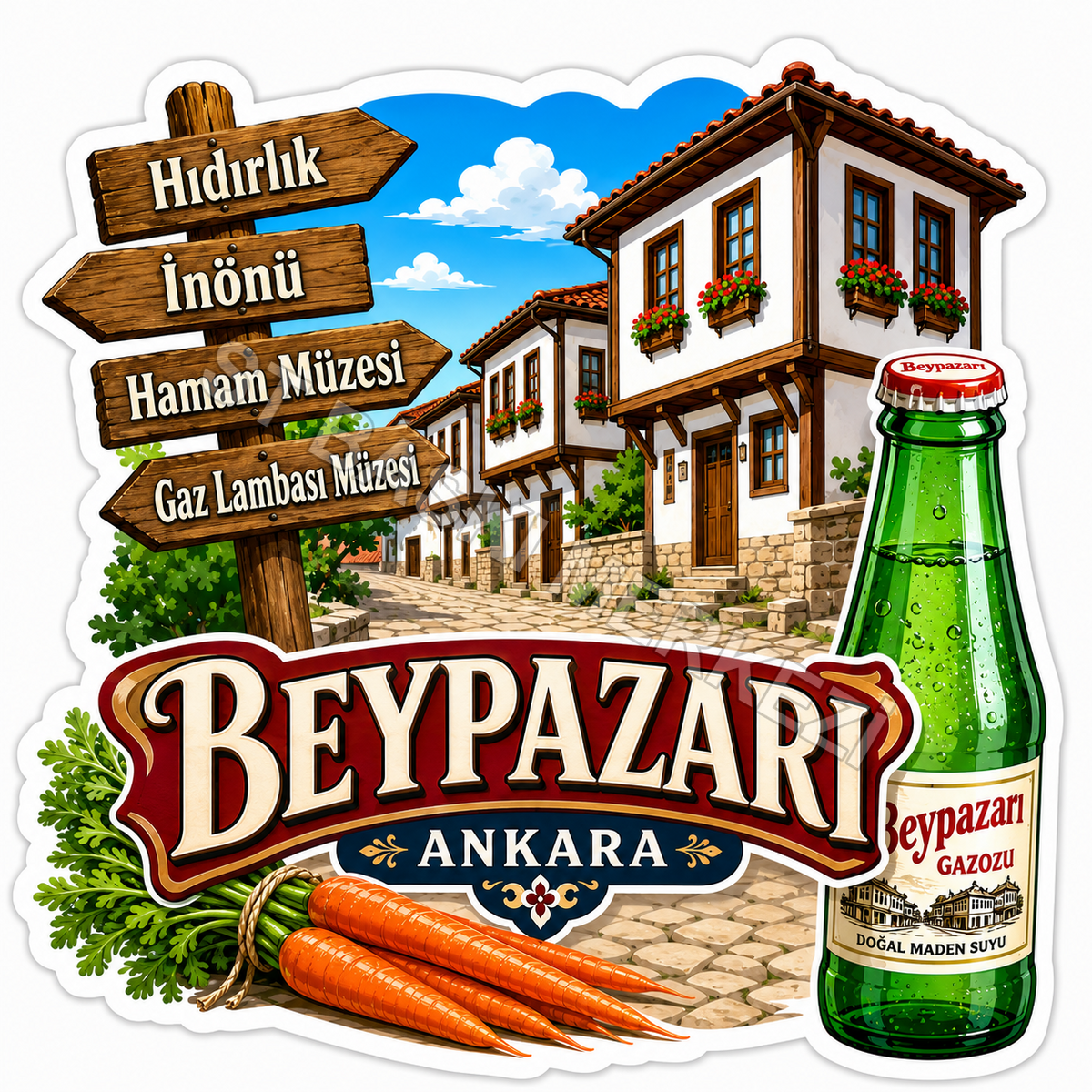 Ahşap Magnet ürün görseli