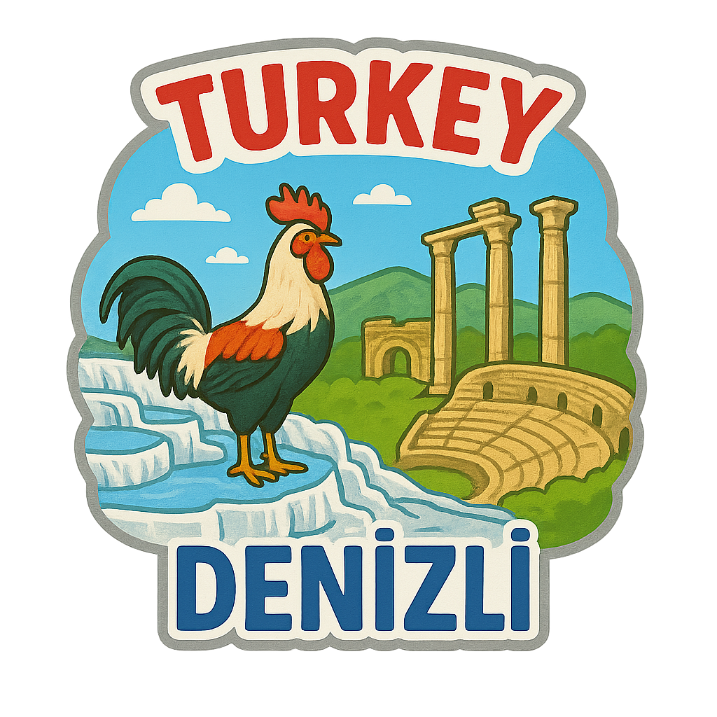 Denizli Ahşap Magnet – Toptan UV Baskılı Retro Hediyelik Magnet