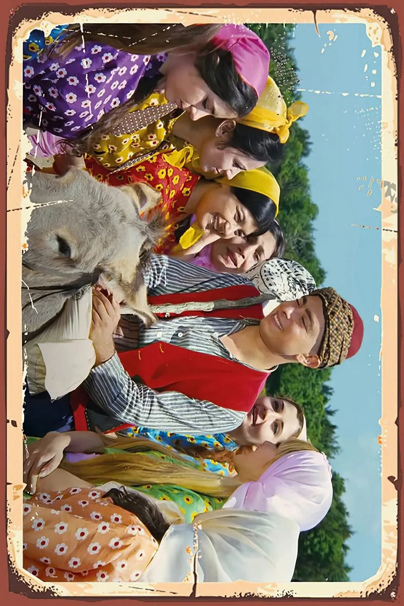 Keloğlan Yeşilçam Retro Ahşap Poster No:390