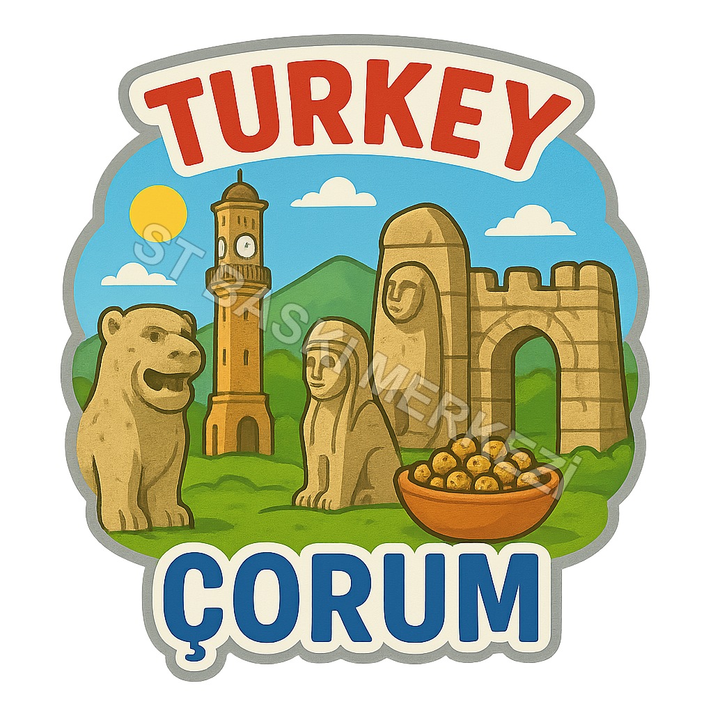 Frankfurt Wooden Magnet – Wholesale UV Printed Retro Gift Magnet