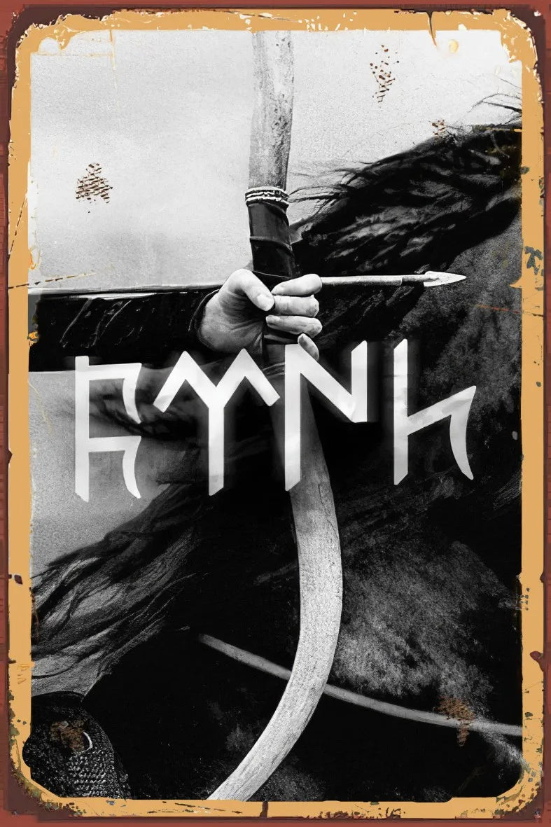 Türk Retro Ahşap Poster No:807