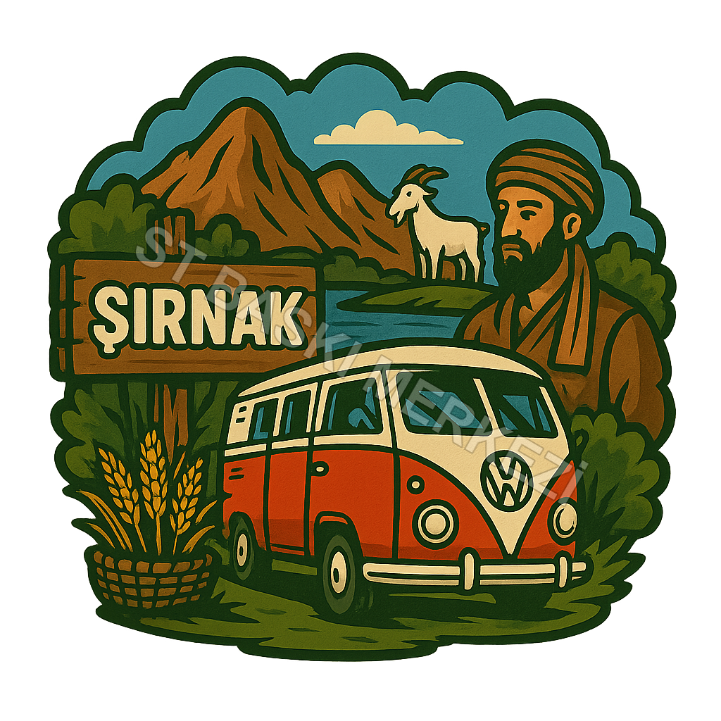 Şırnak Ahşap Magnet – Toptan UV Baskılı Retro Hediyelik Magnet