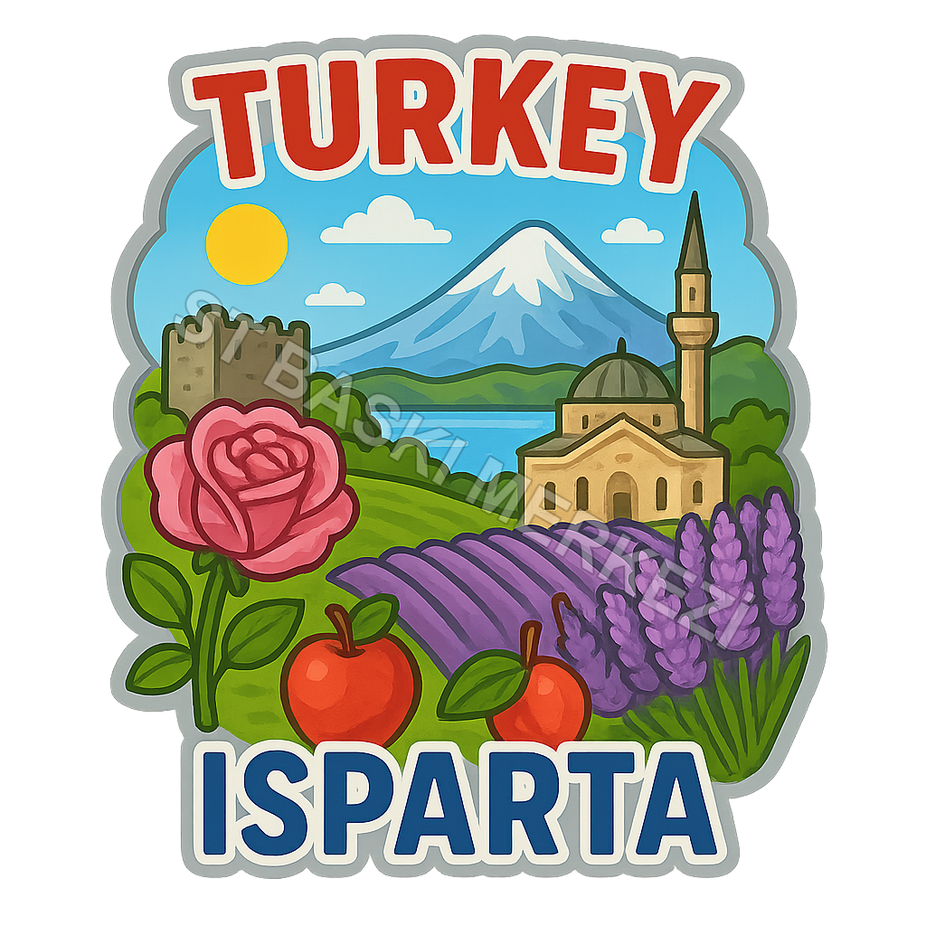 Frankfurt Wooden Magnet – Wholesale UV Printed Retro Gift Magnet
