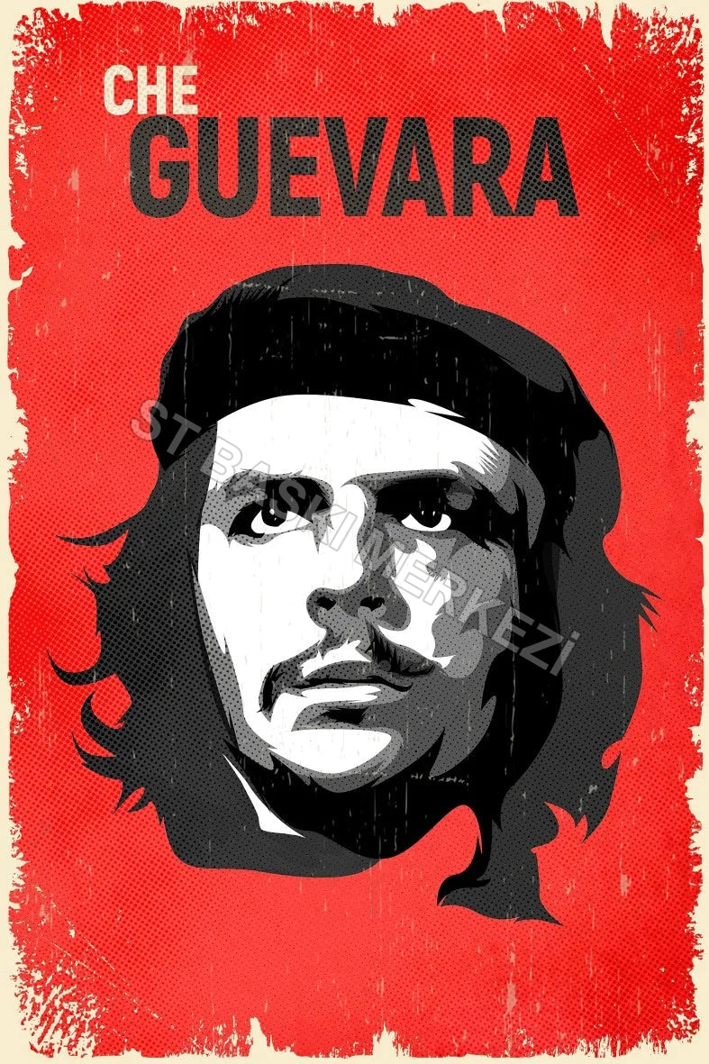 Che Guevera Ahşap Poster No:550
