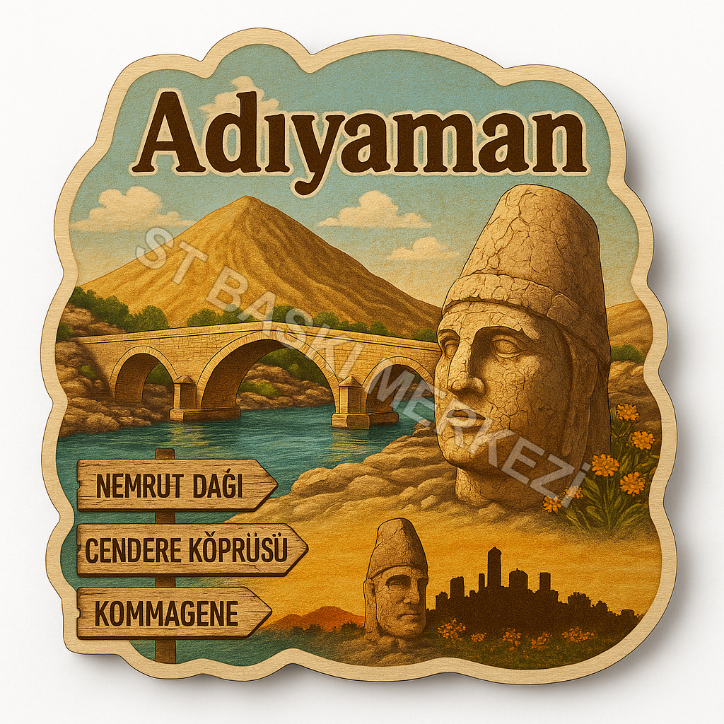 Ahşap magnet ürün görseli