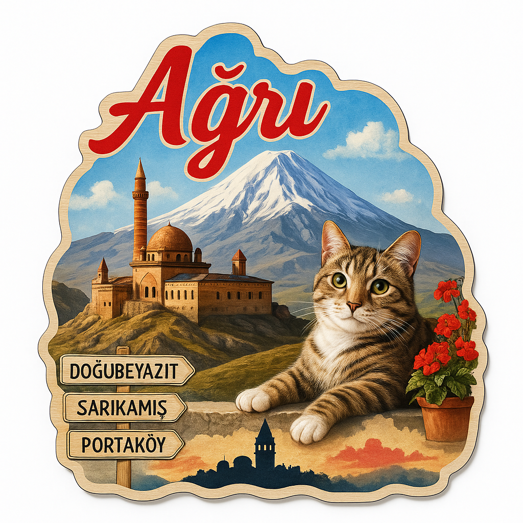 Ahşap magnet ürün görseli