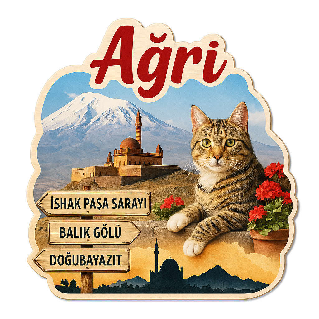 Ahşap magnet ürün görseli