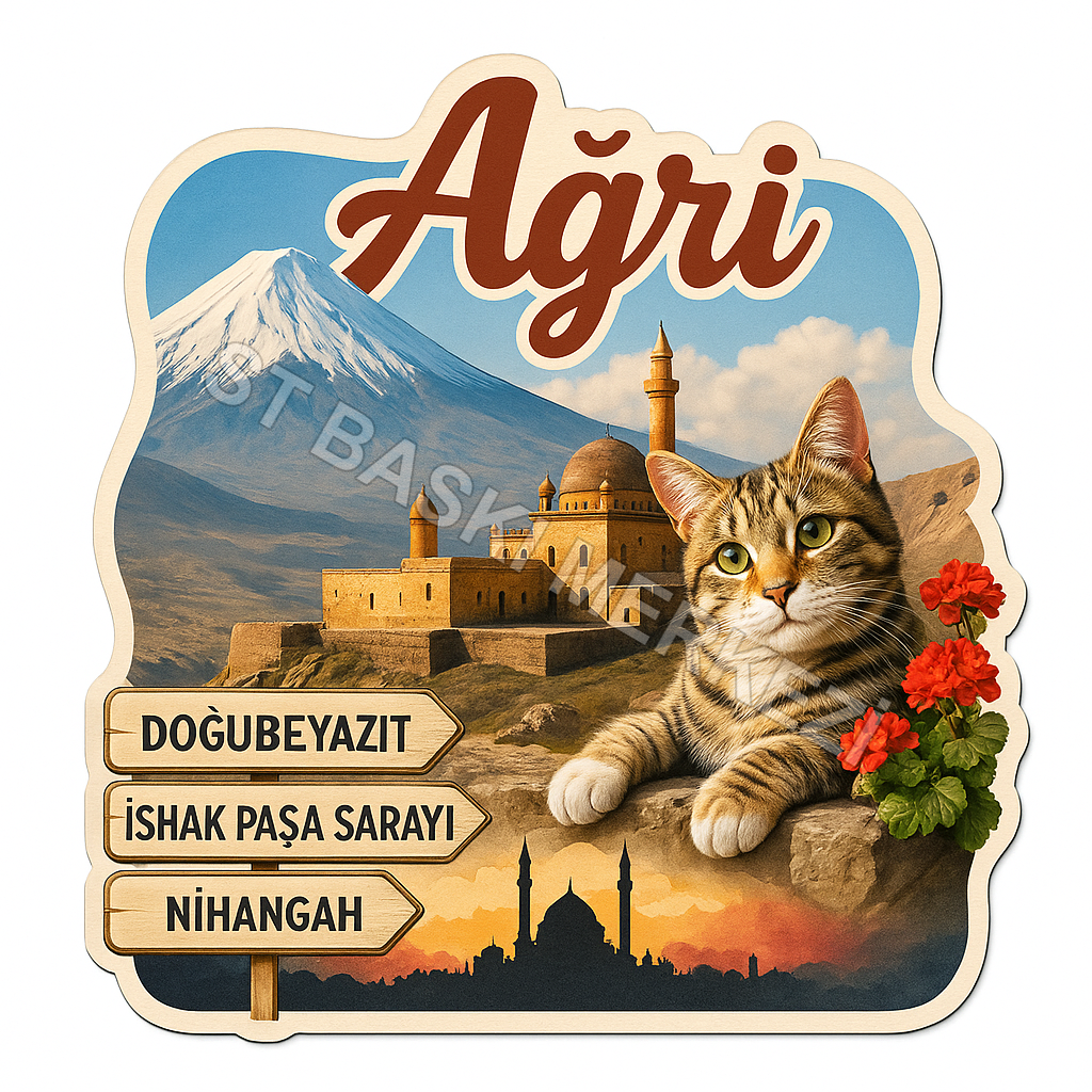 Ahşap magnet ürün görseli