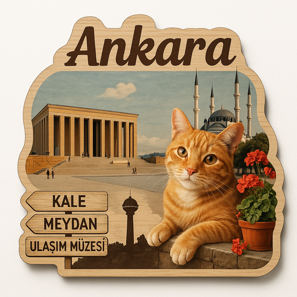 Ahşap magnet ürün görseli