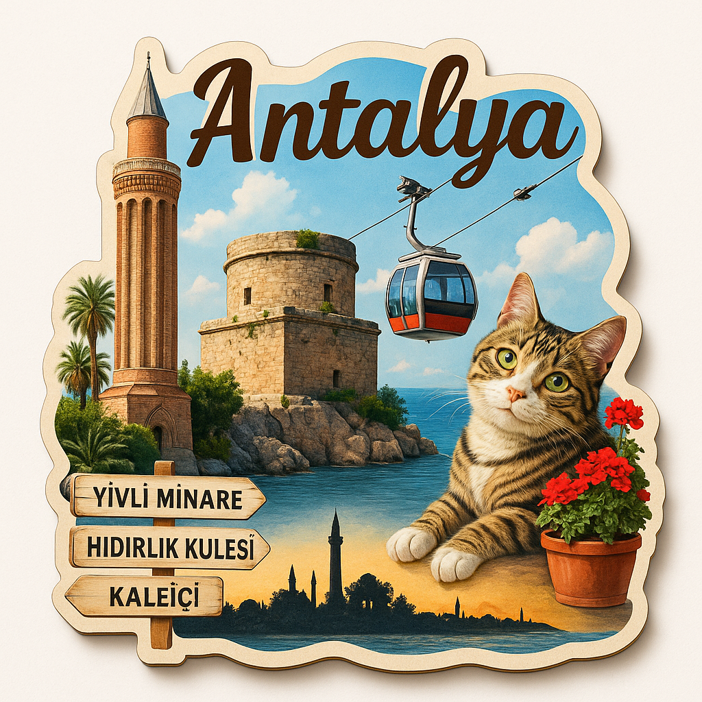 Ahşap magnet ürün görseli