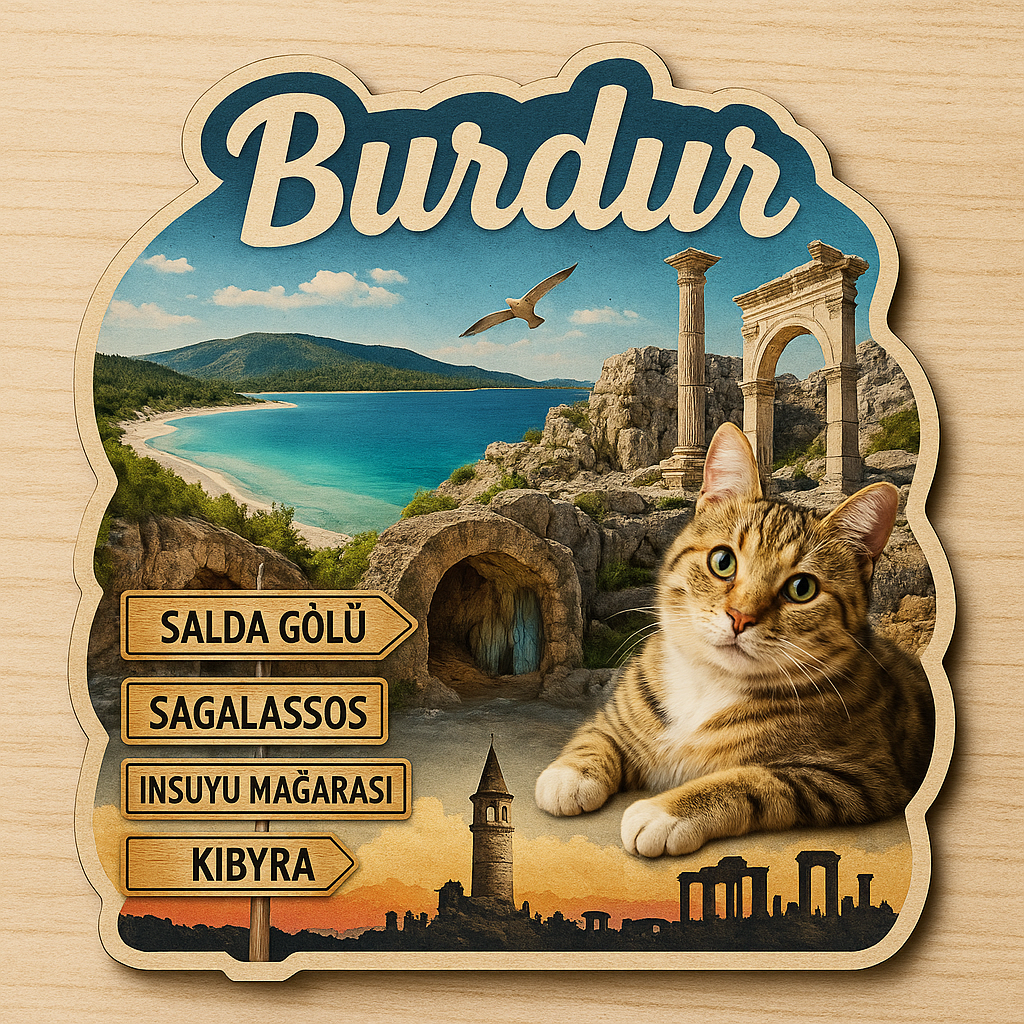 Ahşap magnet ürün görseli