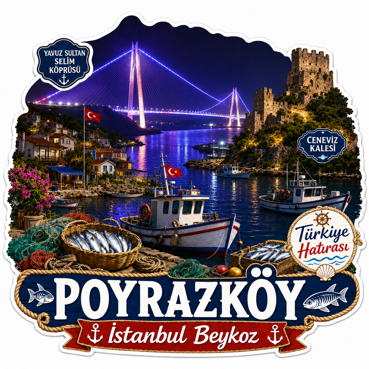 Ahşap magnet ürün görseli