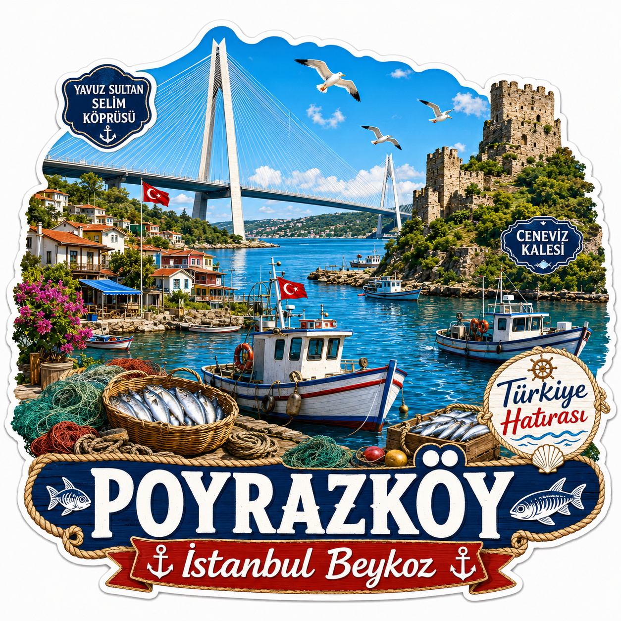 Ahşap magnet ürün görseli