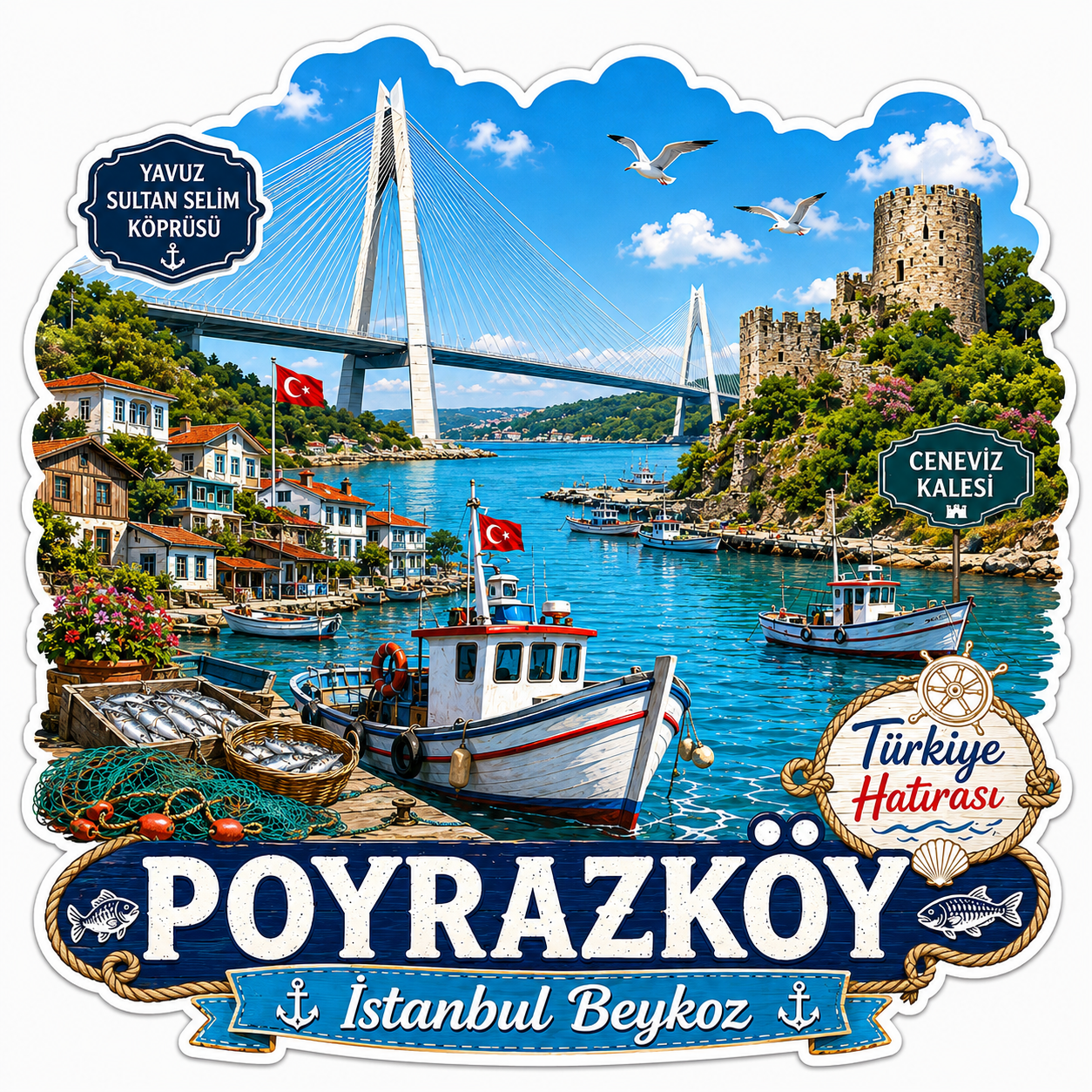 Ahşap magnet ürün görseli