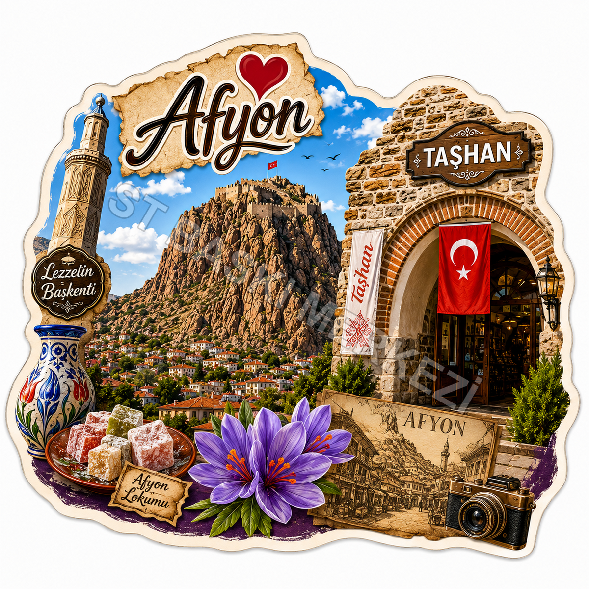 Ahşap magnet ürün görseli