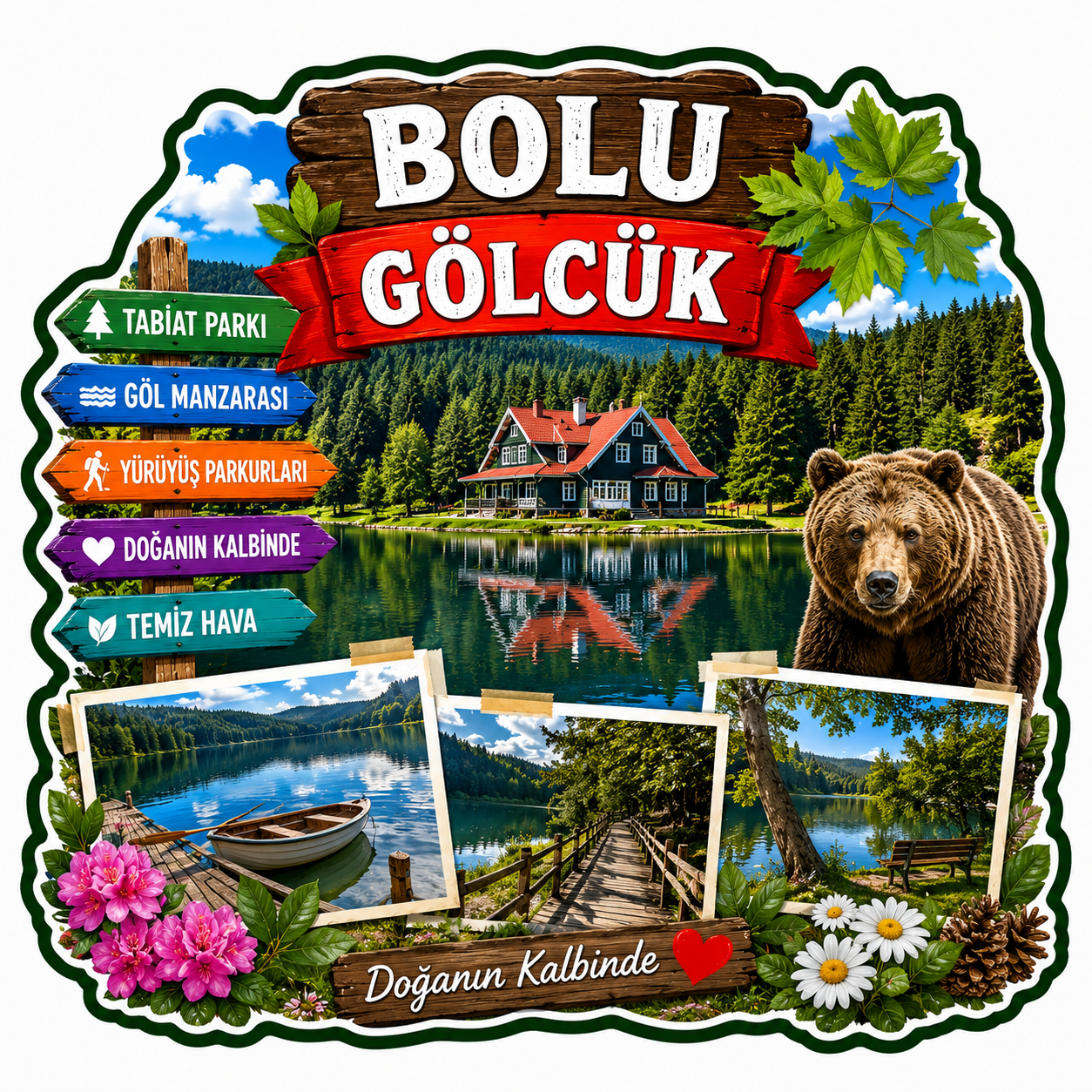 Ahşap magnet ürün görseli