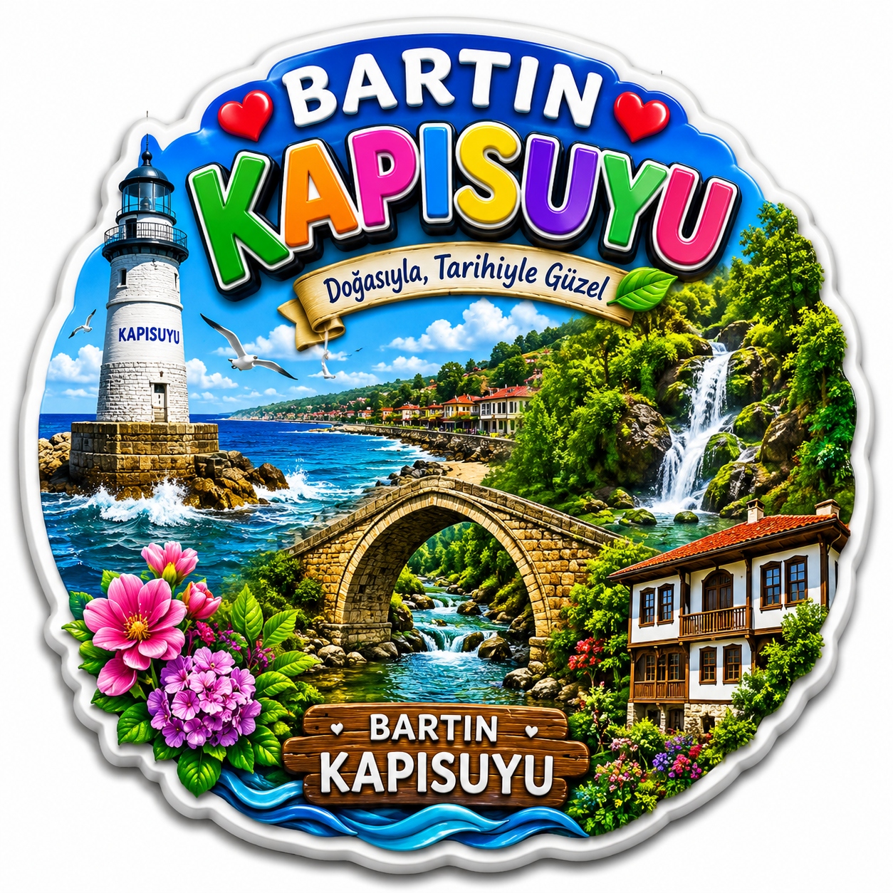 Ahşap magnet ürün görseli