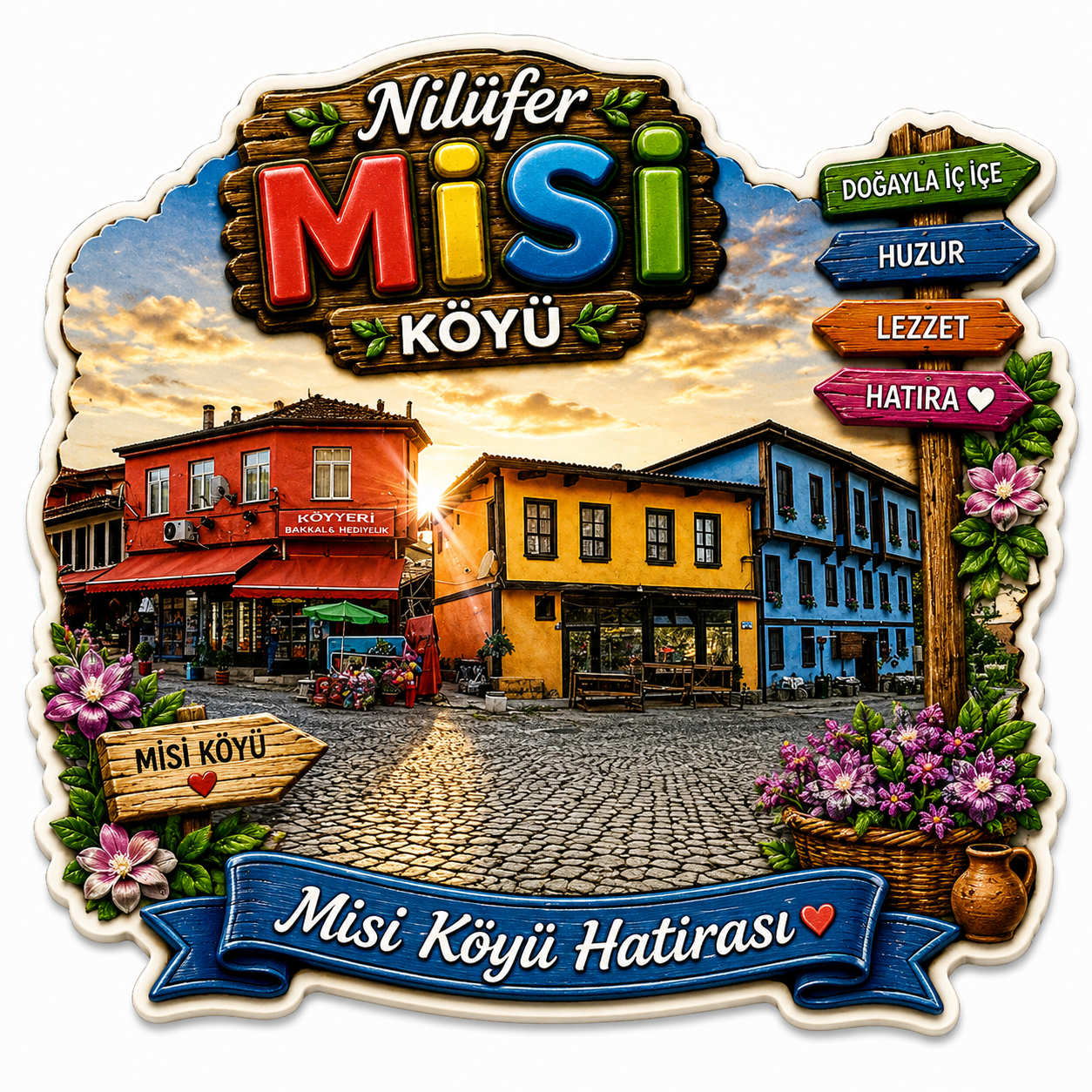 Ahşap magnet ürün görseli