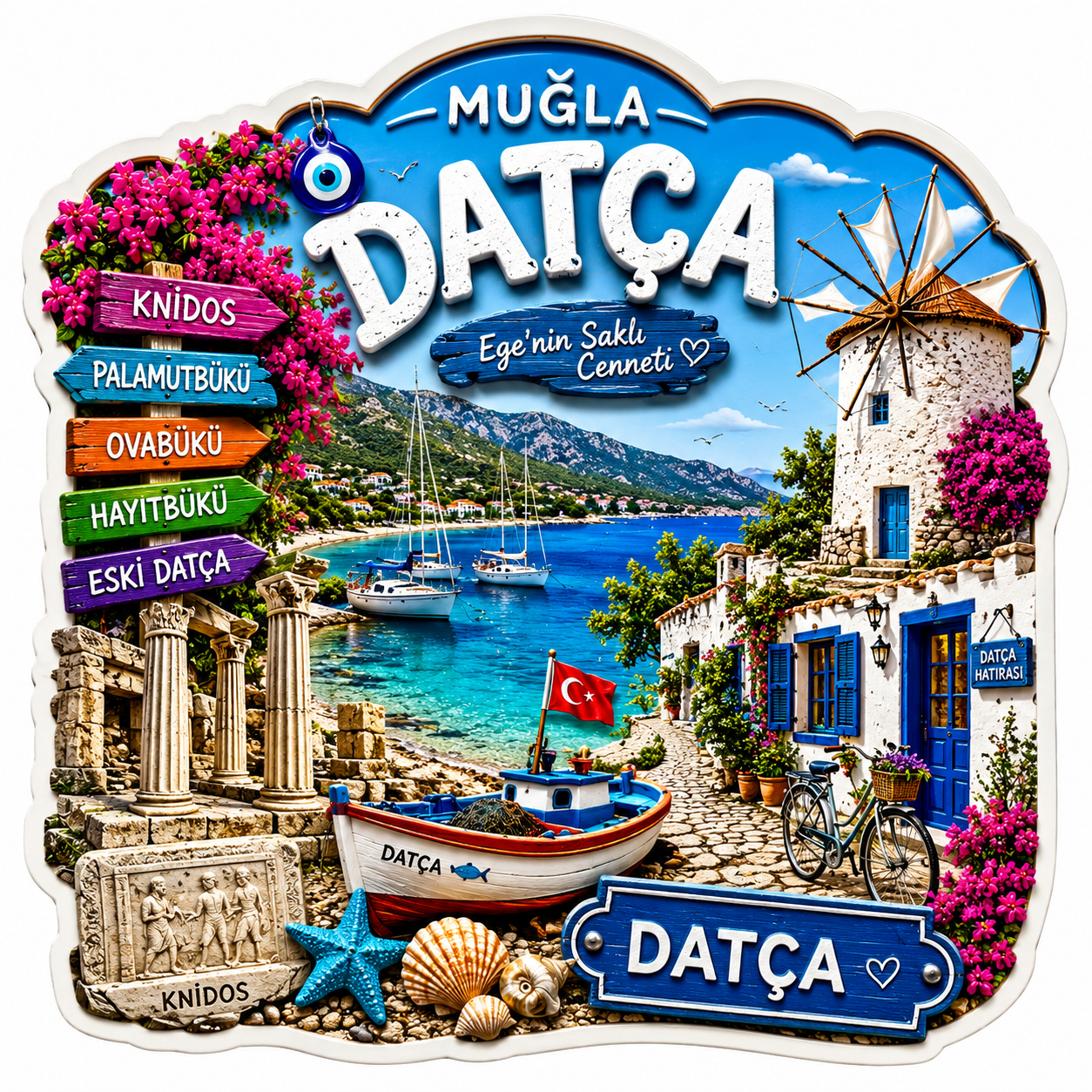 Ahşap magnet ürün görseli