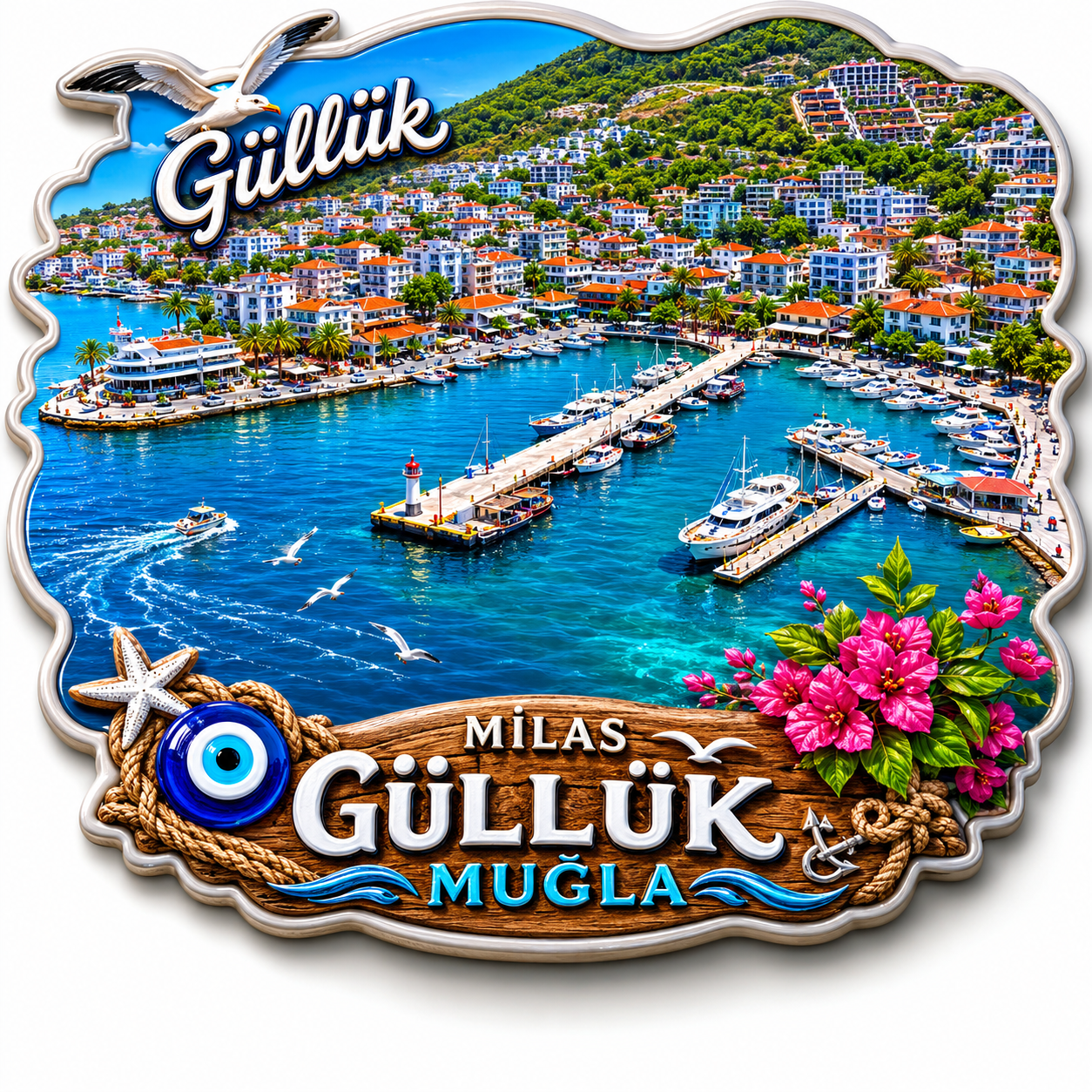 Ahşap magnet ürün görseli