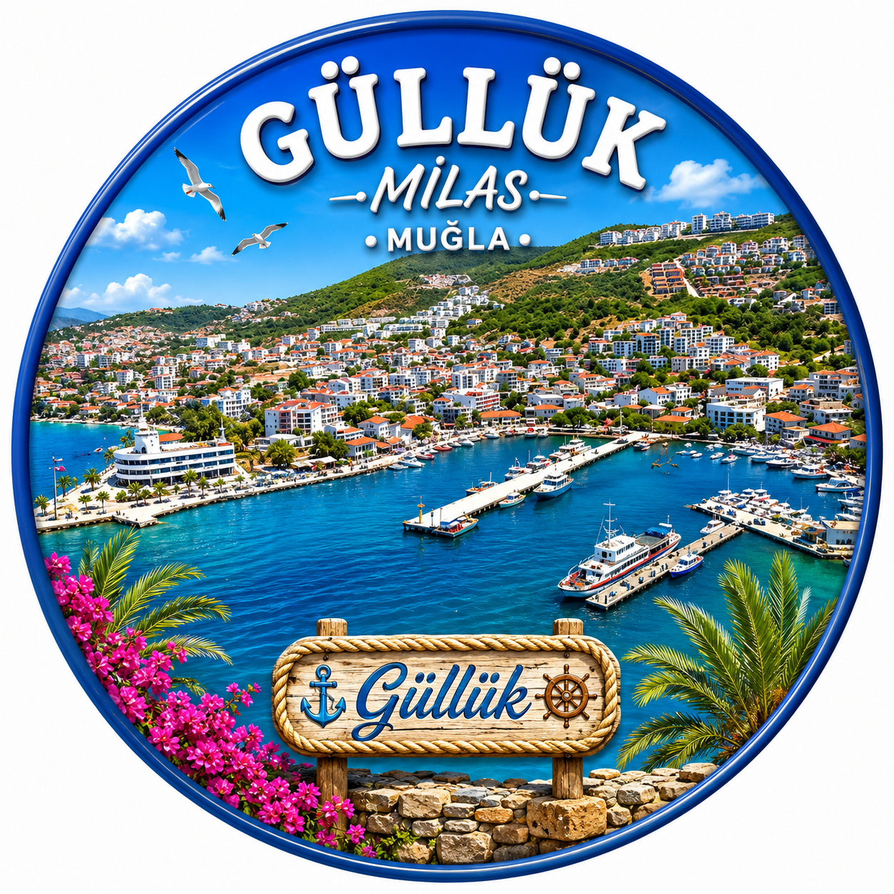 Ahşap magnet ürün görseli