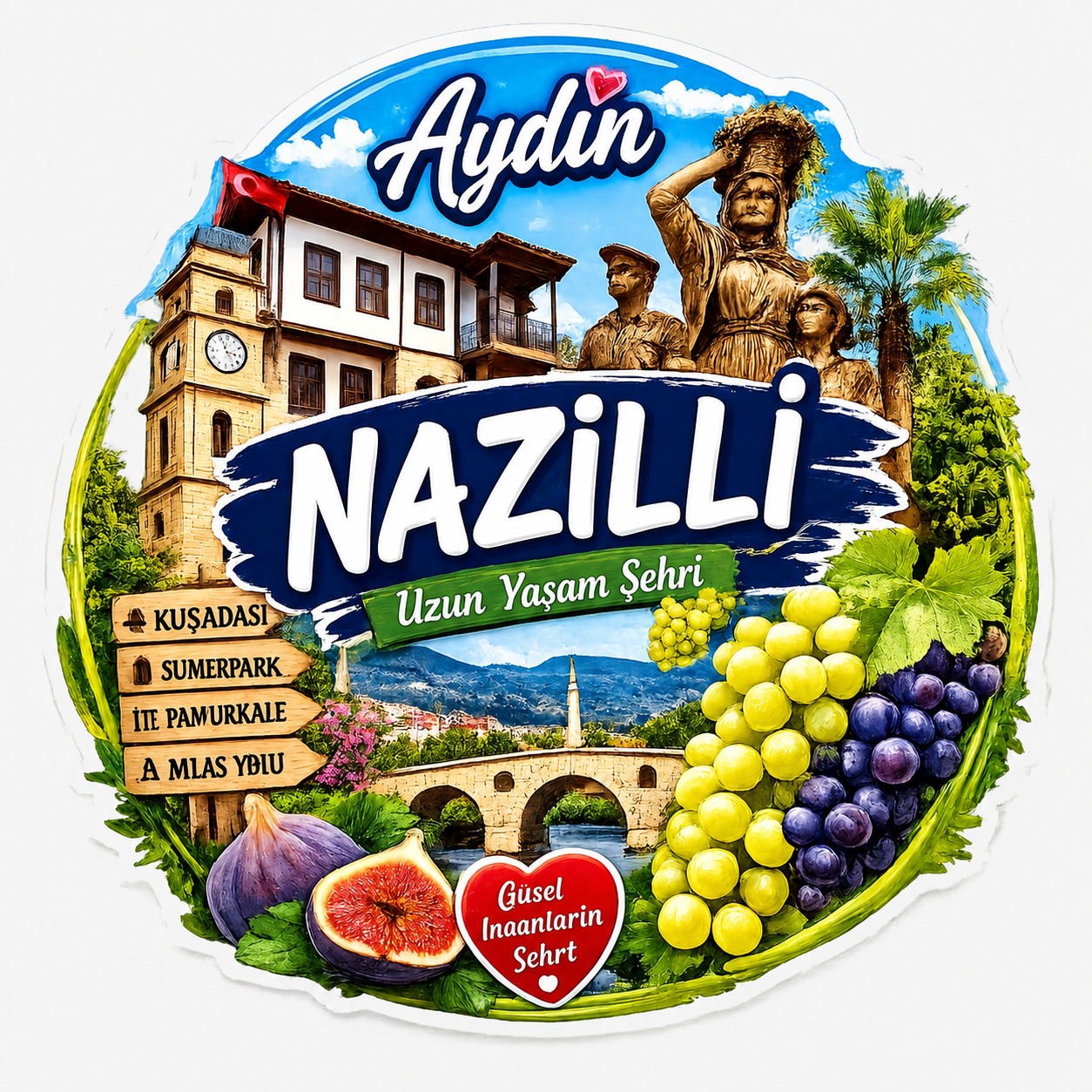 Ahşap magnet ürün görseli