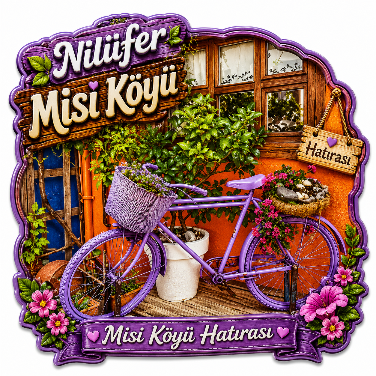 Ahşap magnet ürün görseli