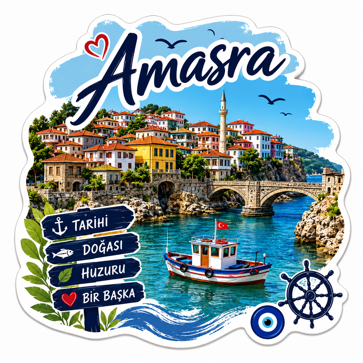 Ahşap magnet ürün görseli