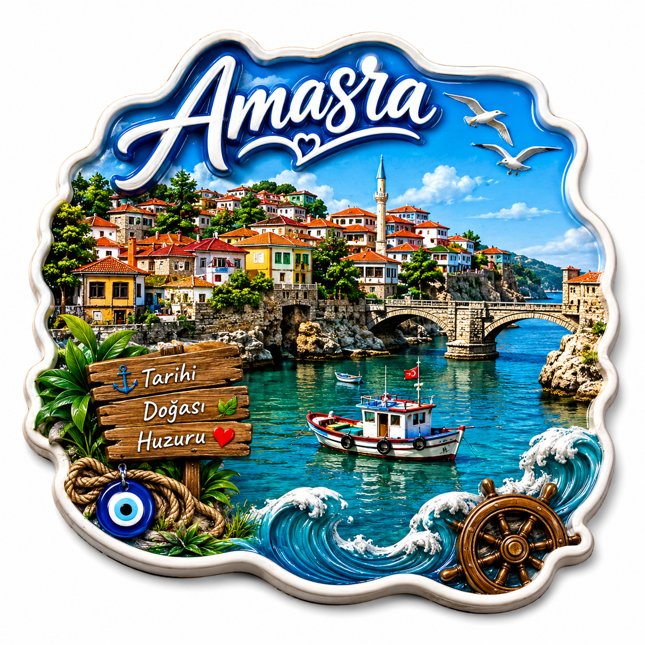 Ahşap magnet ürün görseli