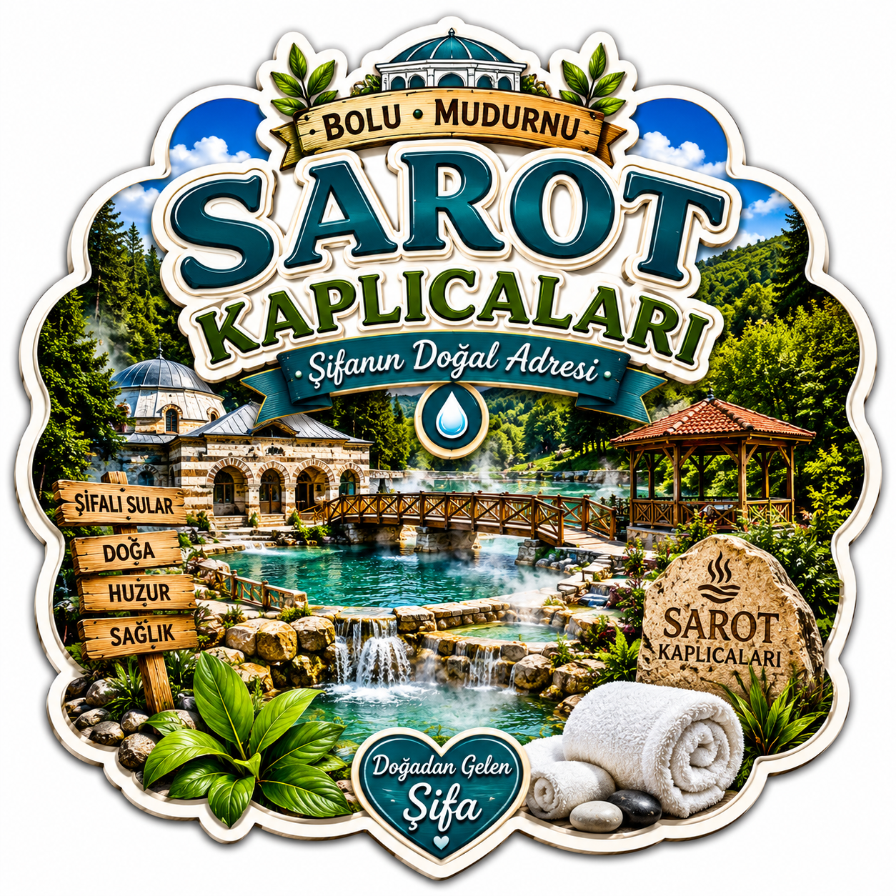 Ahşap magnet ürün görseli