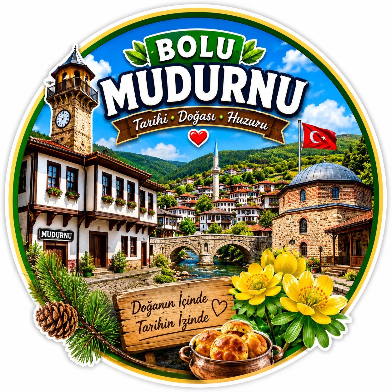 Ahşap magnet ürün görseli