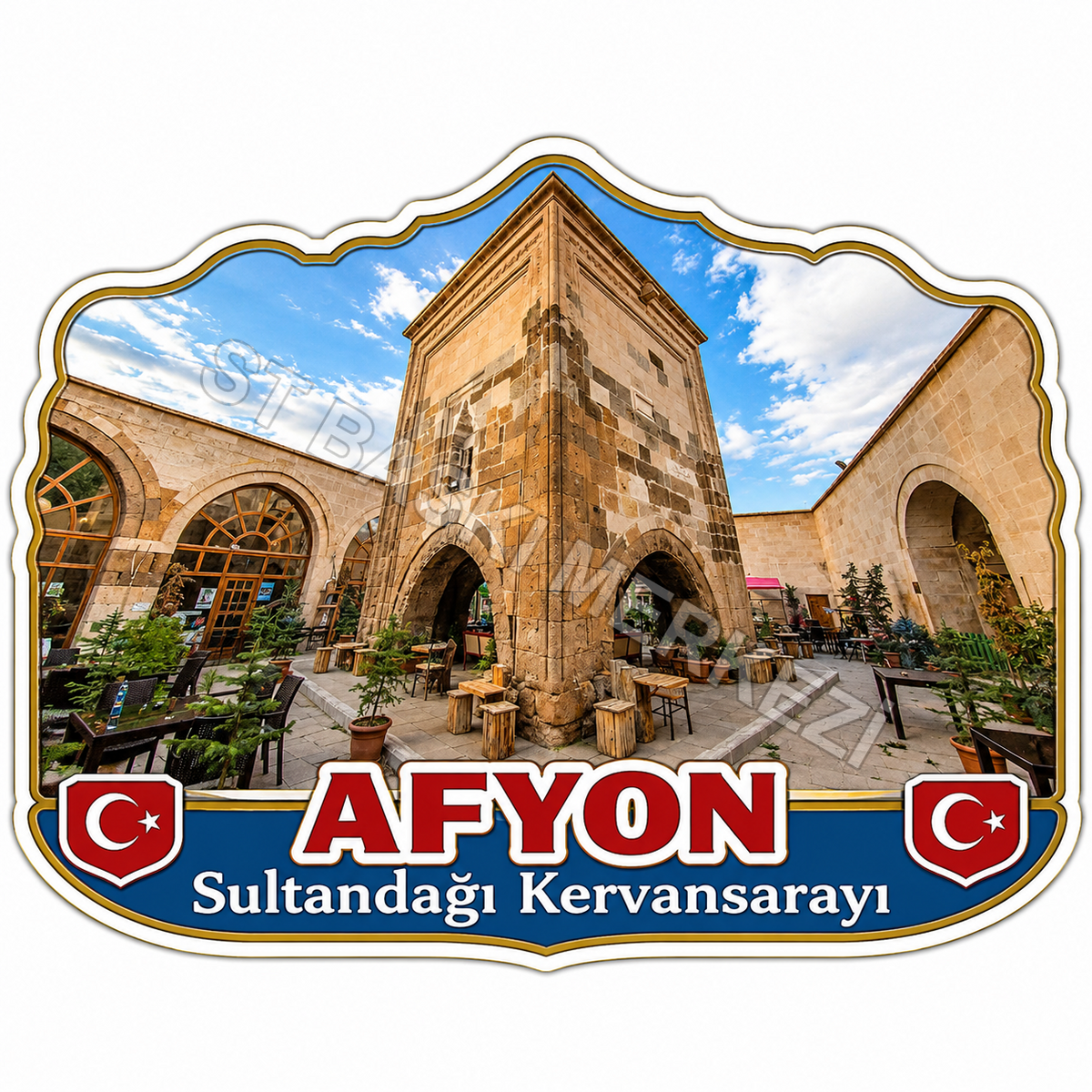 Ahşap magnet ürün görseli