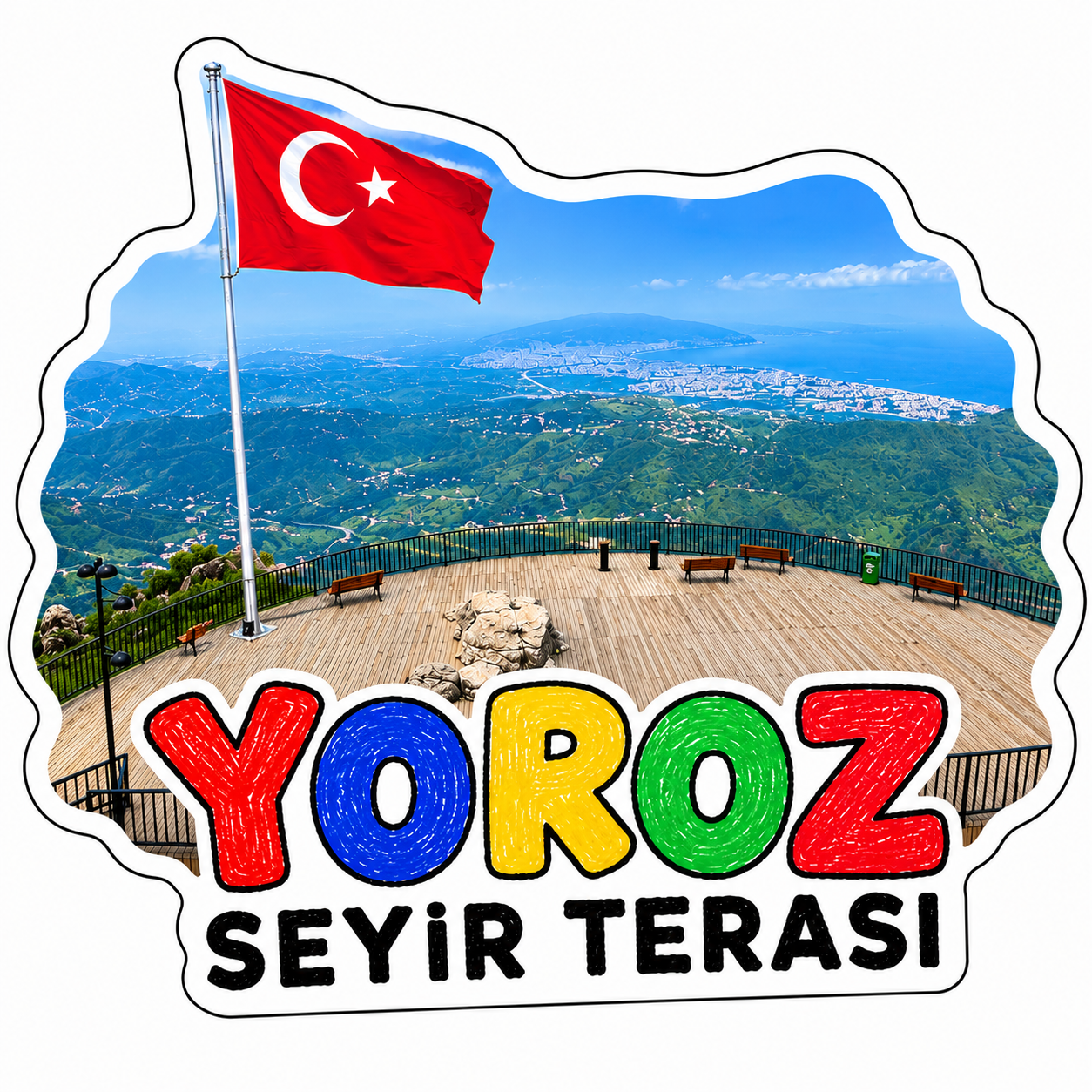 Ahşap magnet ürün görseli