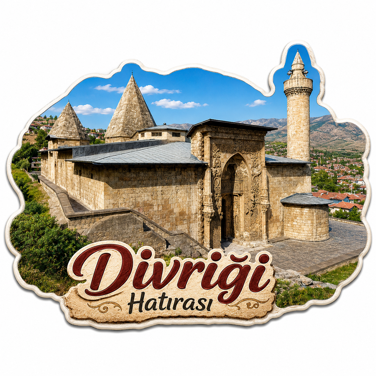 Ahşap magnet ürün görseli