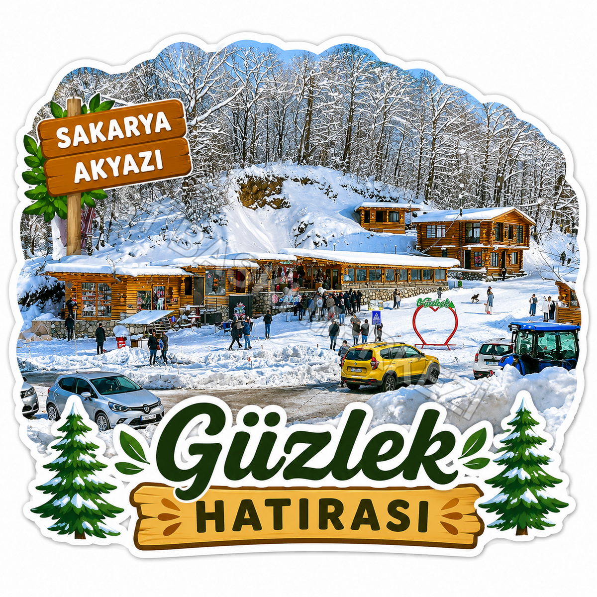Ahşap magnet ürün görseli