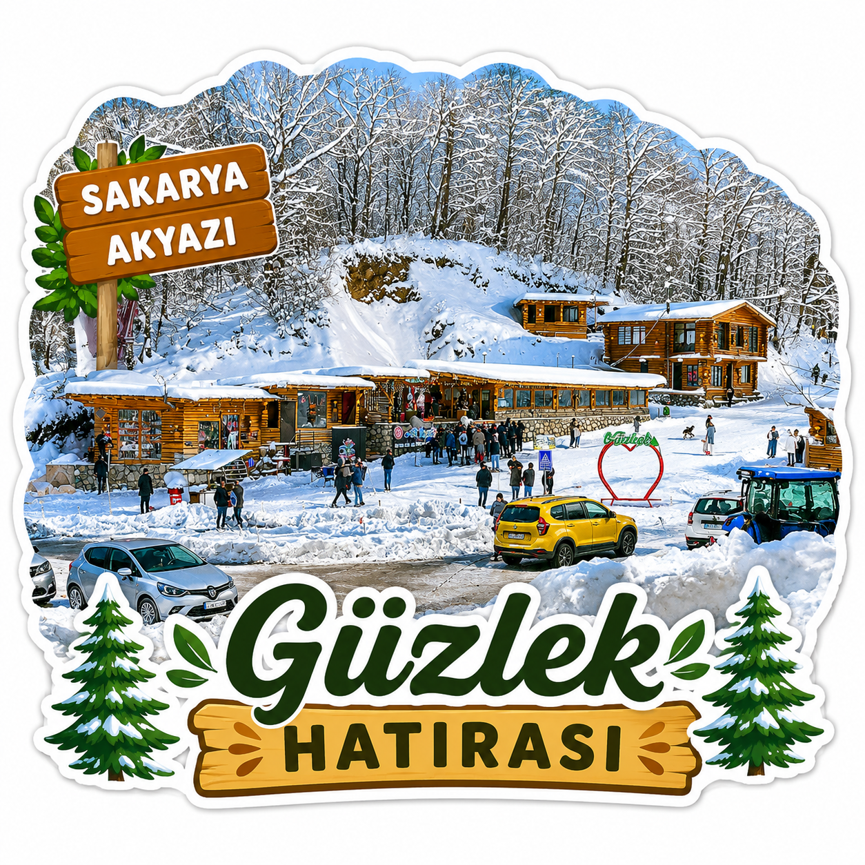 Ahşap magnet ürün görseli