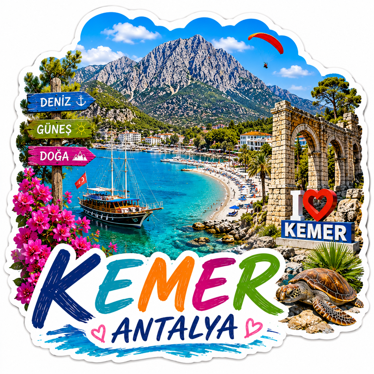 Ahşap magnet ürün görseli