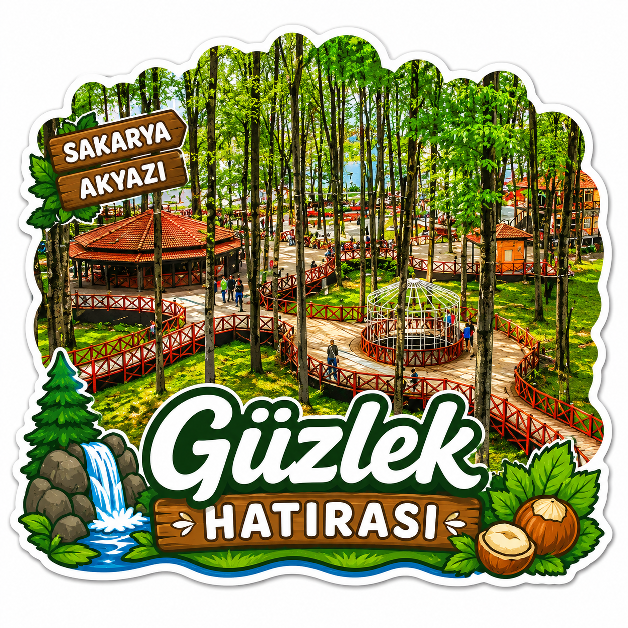 Ahşap magnet ürün görseli