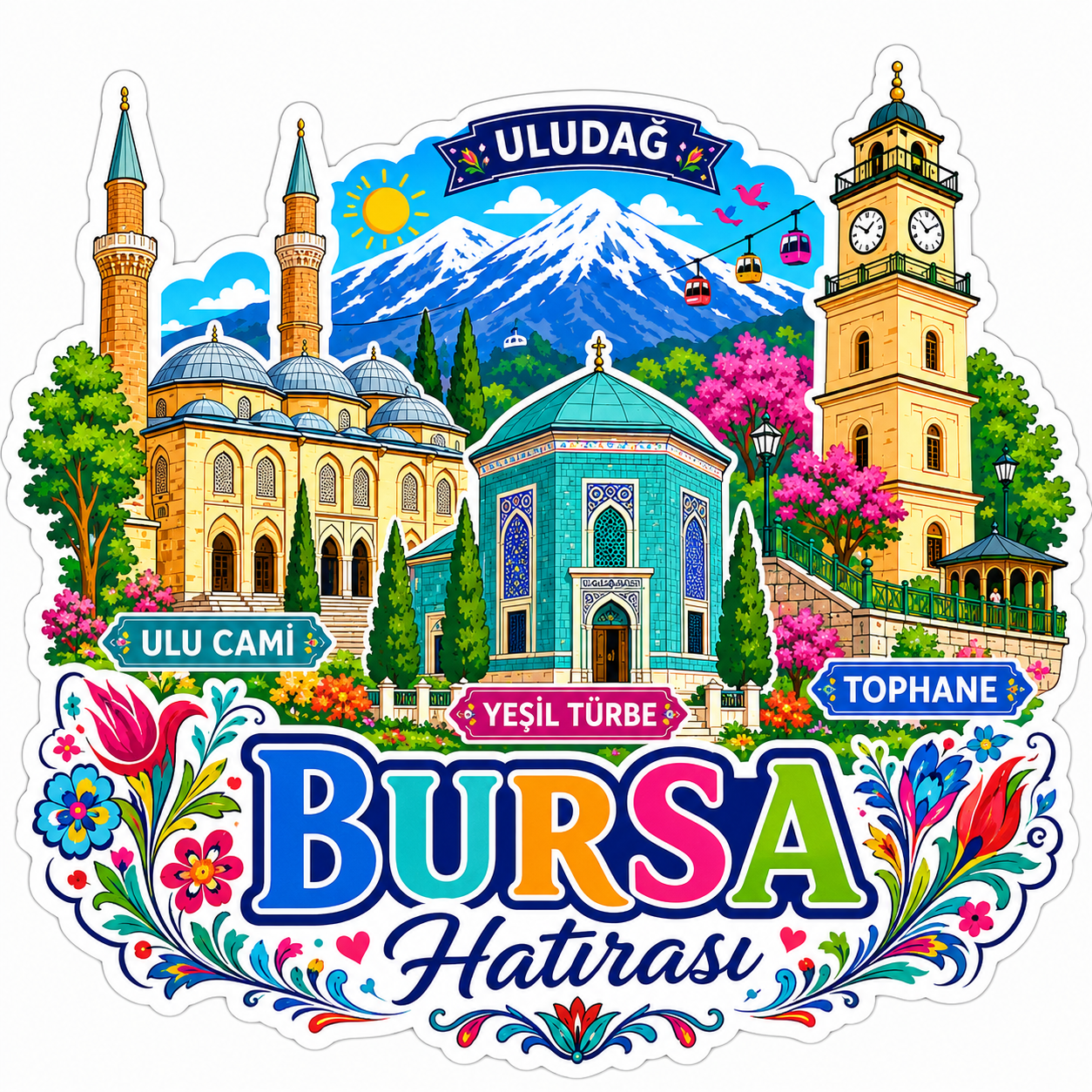 Ahşap magnet ürün görseli
