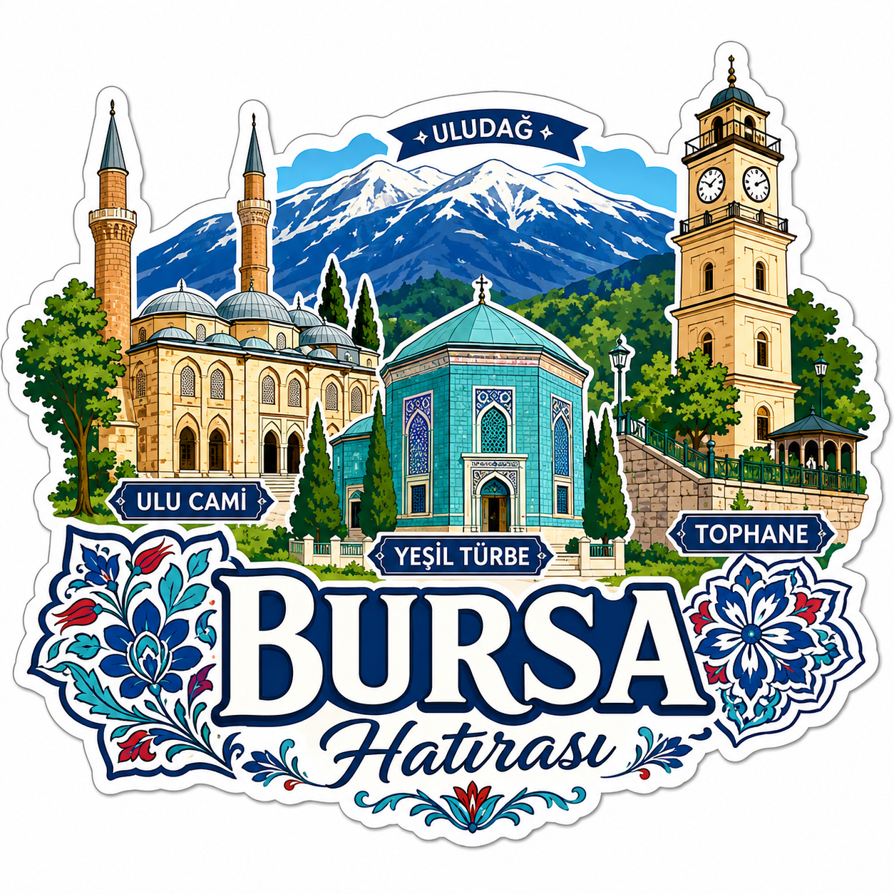 Ahşap magnet ürün görseli