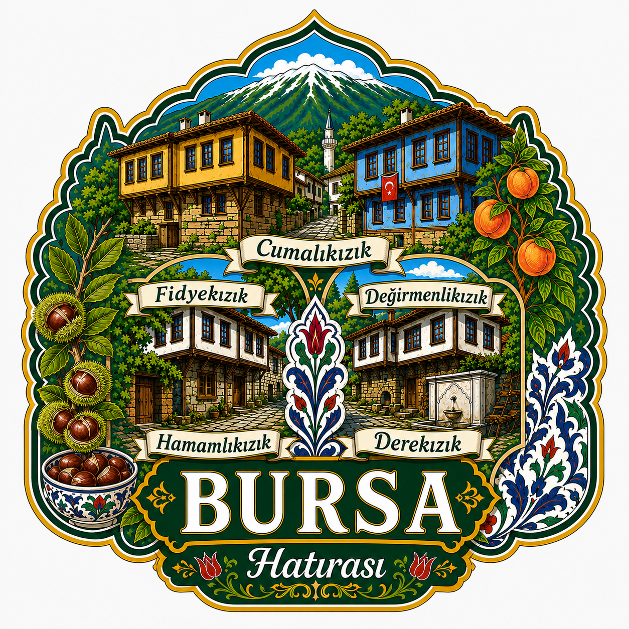 Ahşap magnet ürün görseli