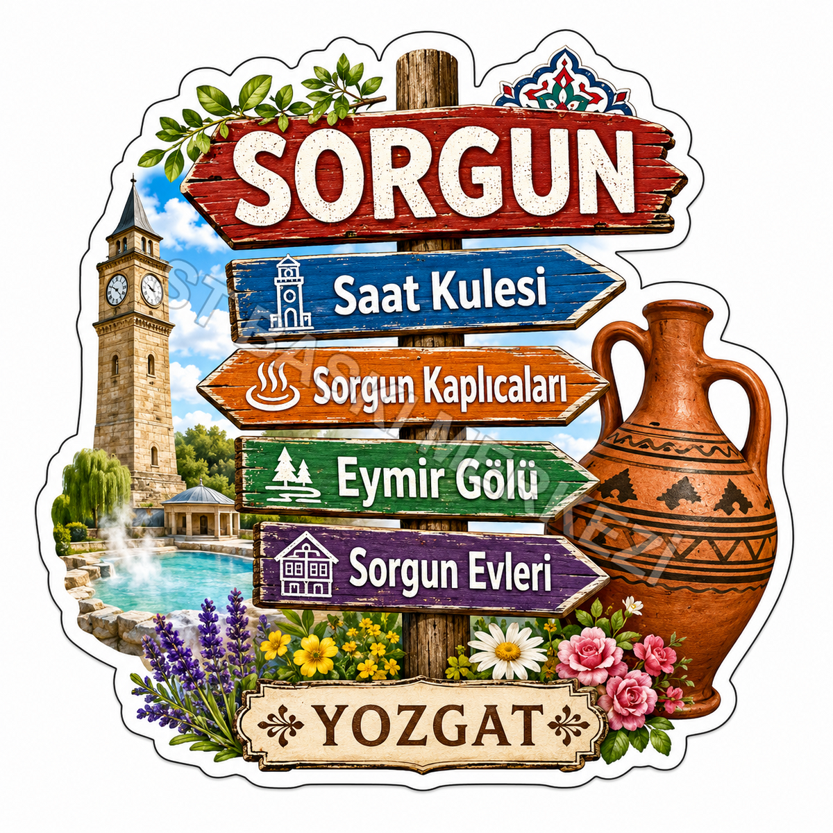 Ahşap magnet ürün görseli