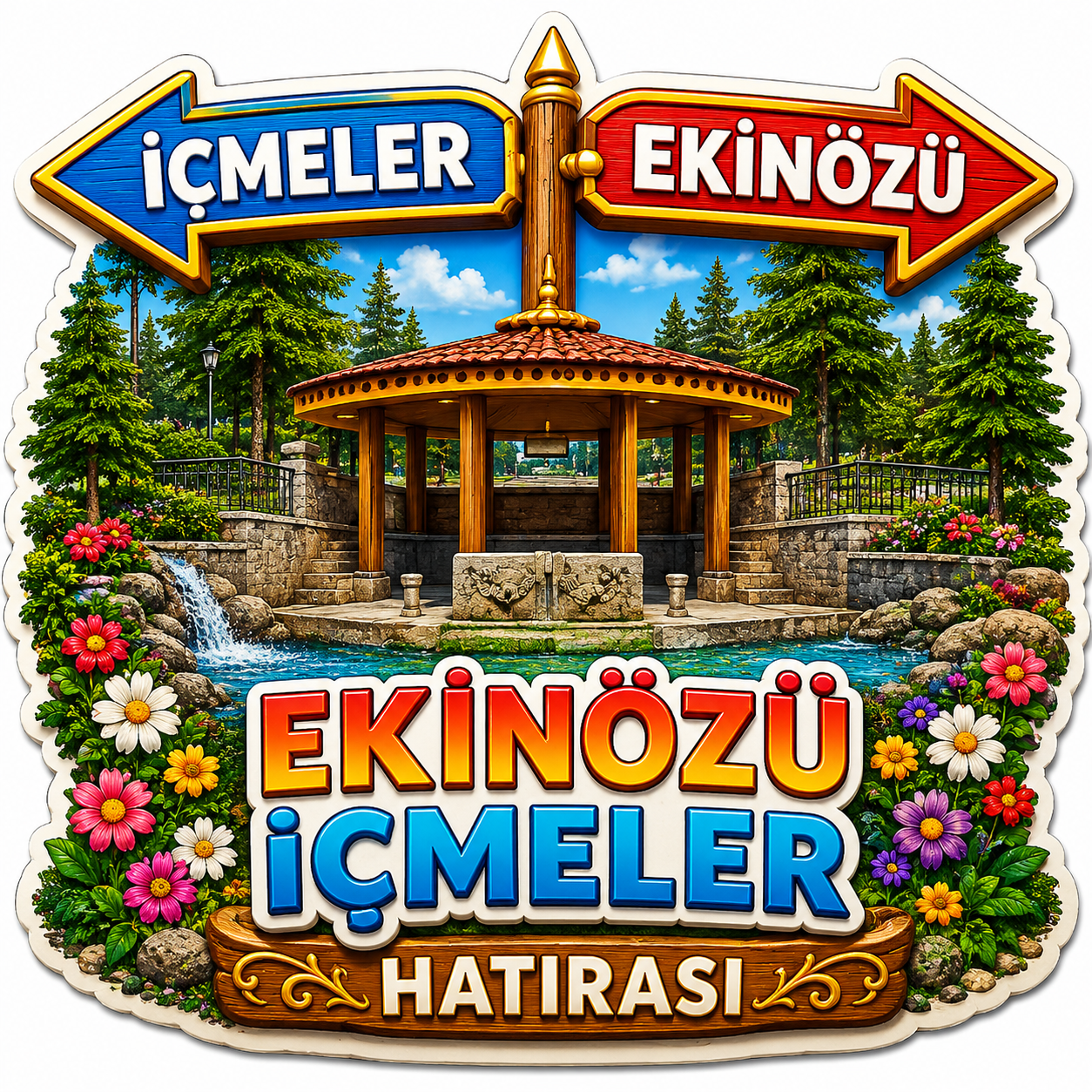 Ahşap magnet ürün görseli