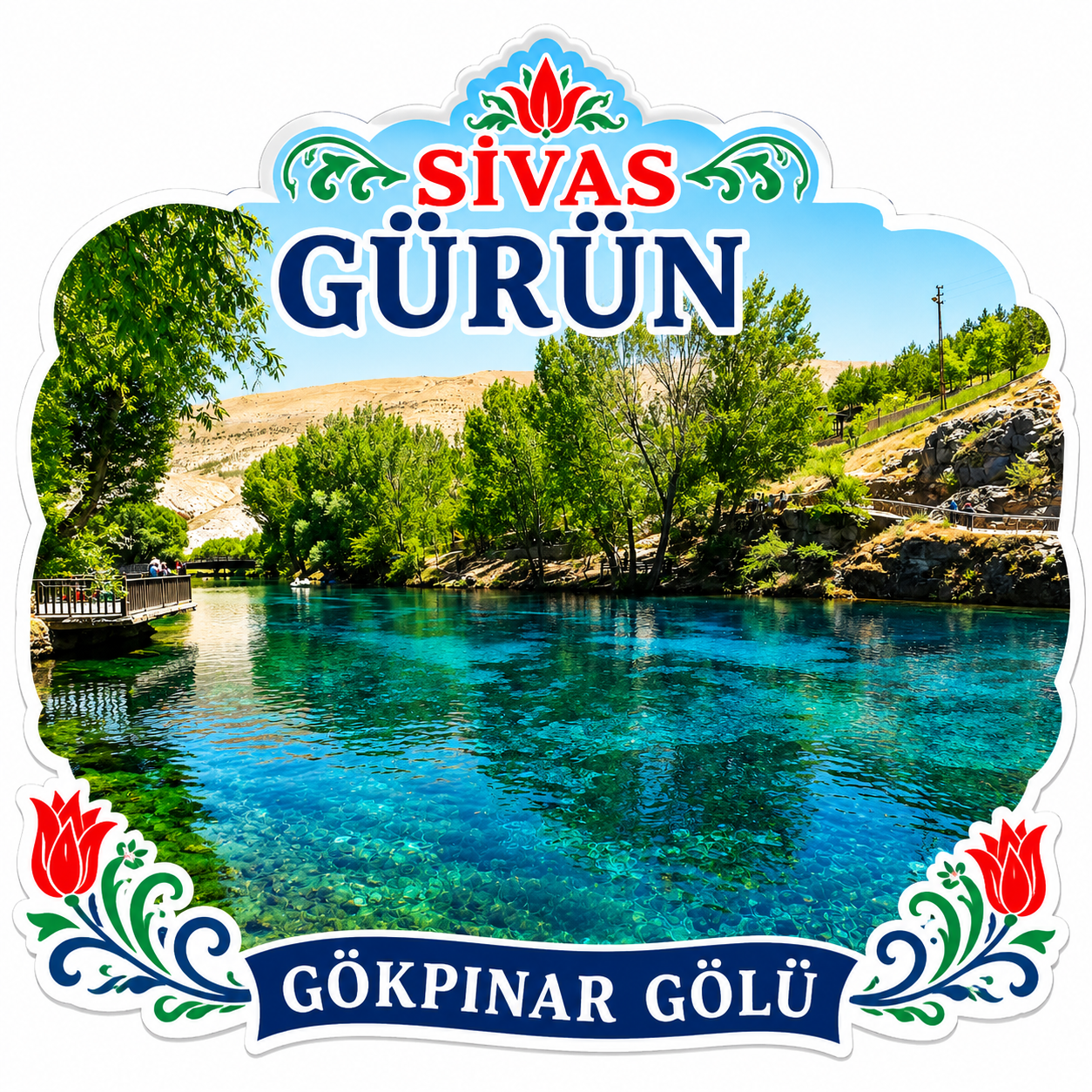 Ahşap magnet ürün görseli