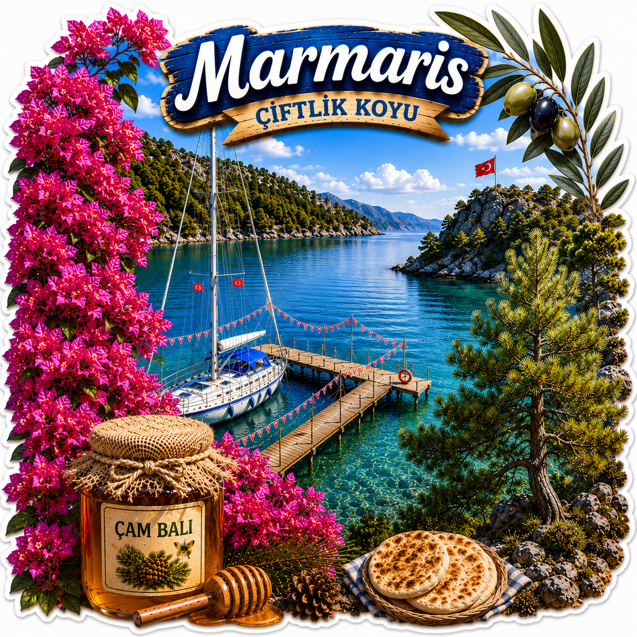 AhÅŸap magnet Ã¼rÃ¼n gÃ¶rseli